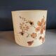 Large vintage lampshade with dried flowers