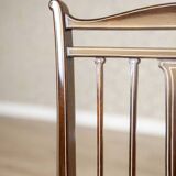 English Sheraton Style Armchairs and Chairs, Late 19th Century, Set of 4