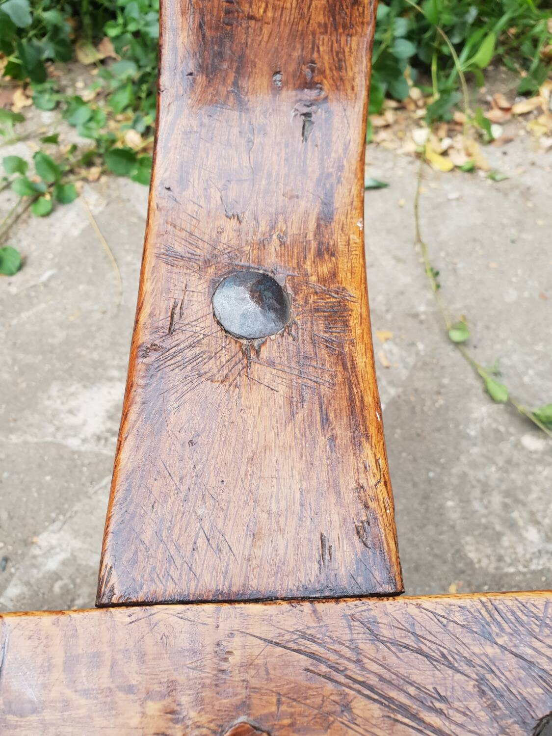 Vintage tripod coffee chair