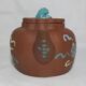 Old small Chinese Yixing terracotta teapot