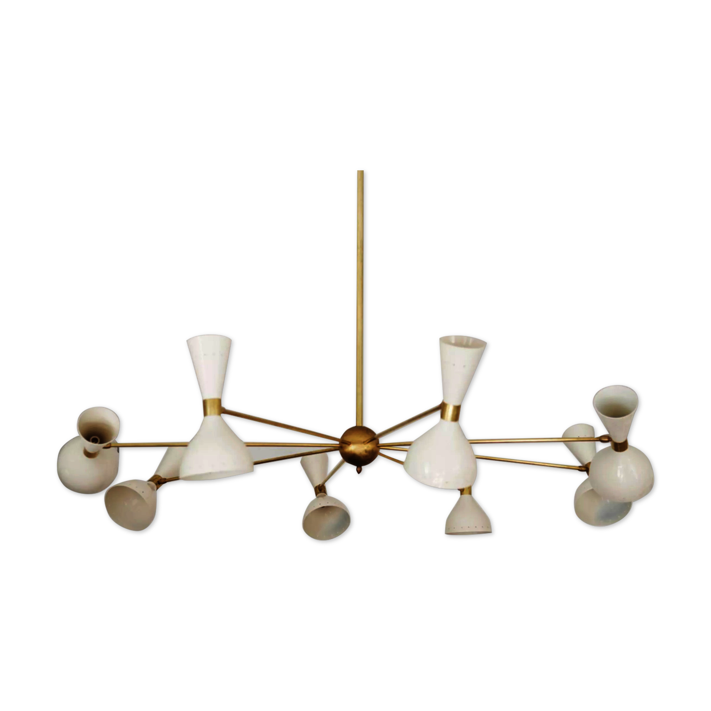 Chandelier in the style of Italian creations of the 50s