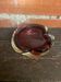 Vintage murano sommerso pink glass ashtray made in italy