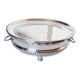 Neoclassical Style Plate Warmer Tray in Silver Metal dating from the 1950s