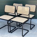 Cesca design chair b32 model in black set of four