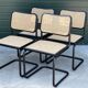 Cesca design chair b32 model in black set of four