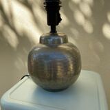 Lamp foot imitation tin