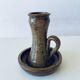 Stoneware candle holder