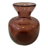 Petit vase en verre bullé Biot