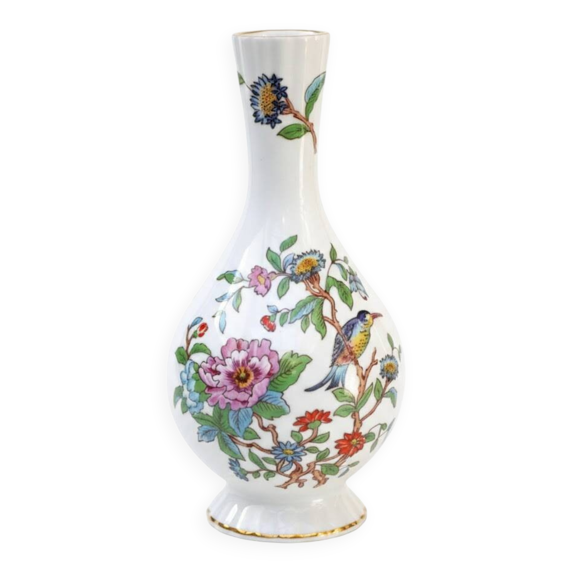Single flower vase in the Pembroke design by Aynsley