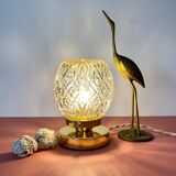 Table lamp glass vintag globe