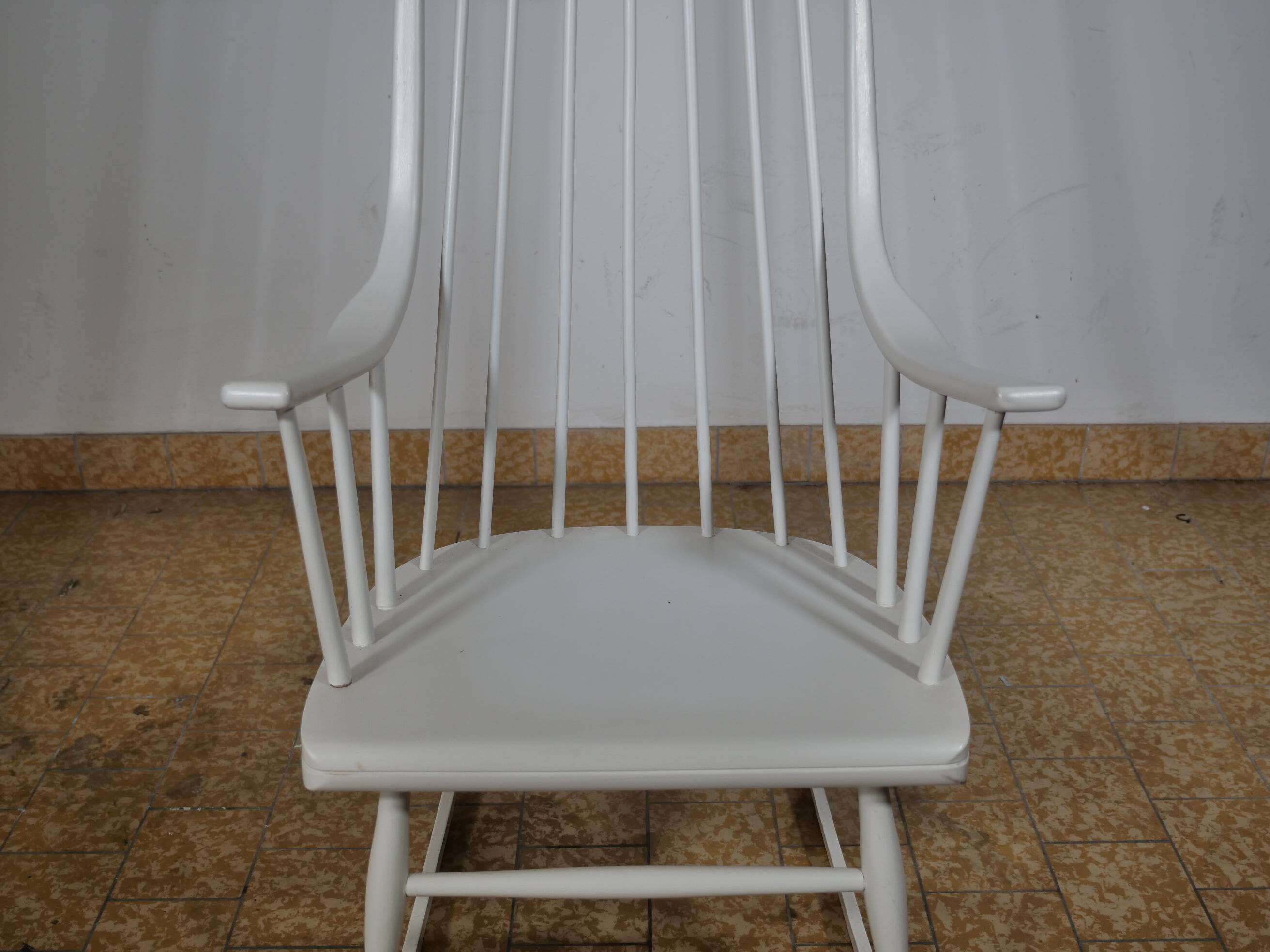 Fauteuil à bascule de Lena Larsson pour Nesto, années 1960
