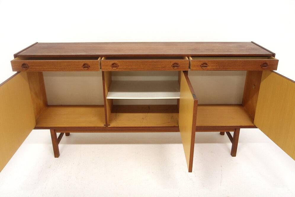 Scandinavian teak sideboard, Tibro Ulferts, Sweden, 1960