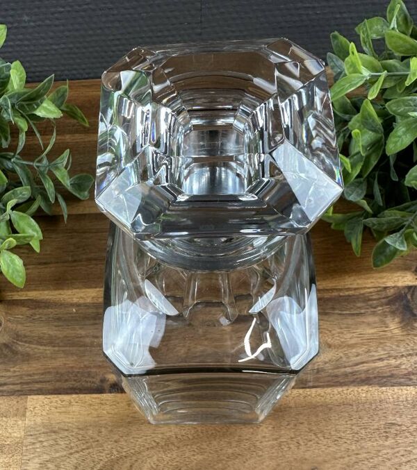 Carafe à whisky Baccarat modèle Harcourt en cristal taillé
