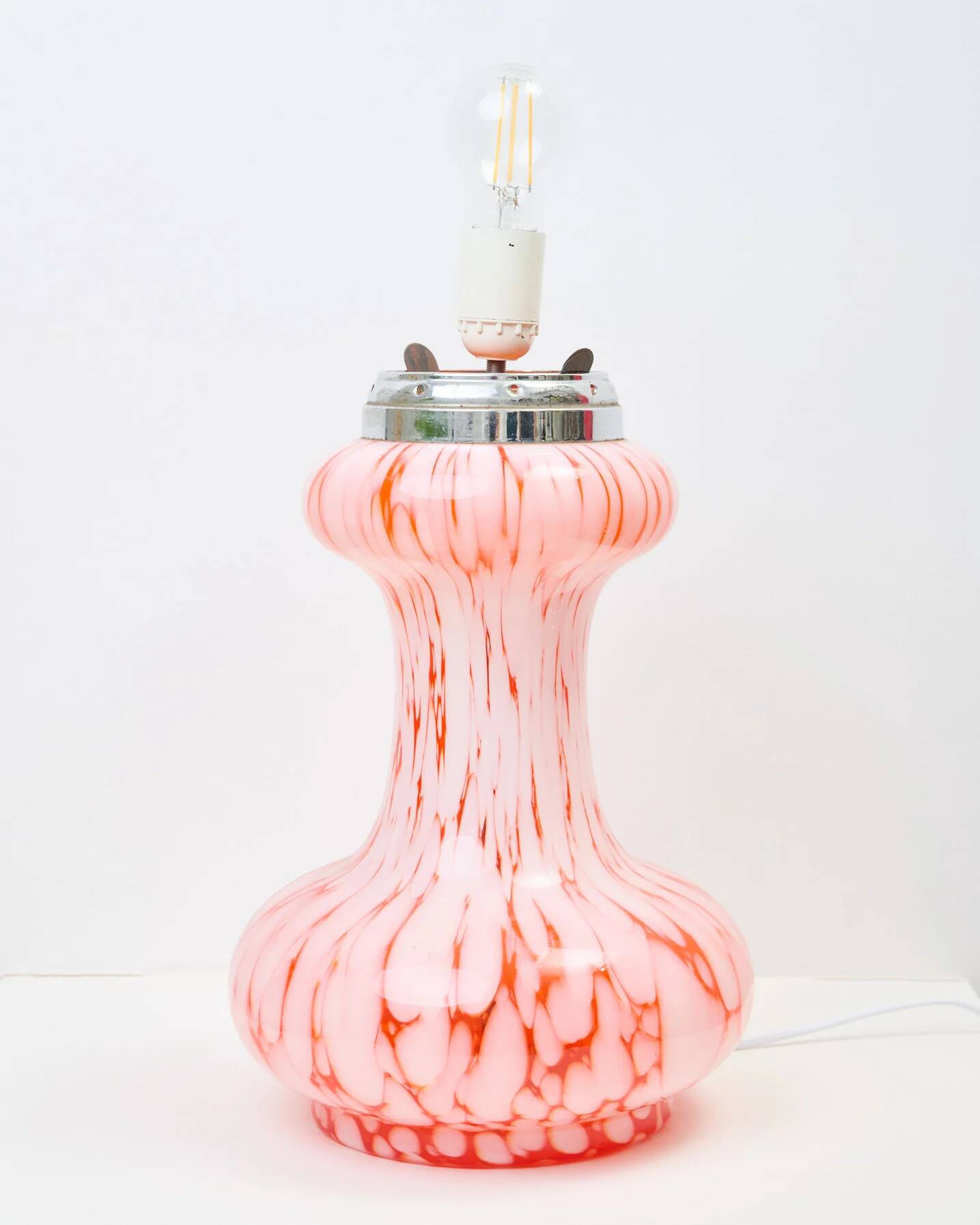 Lampe en verre de Murano, Mazzega, 1960-1970