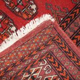 Vintage Pakistani carpet Lahore handmade 80cm x 130cm 1960s, 1C720