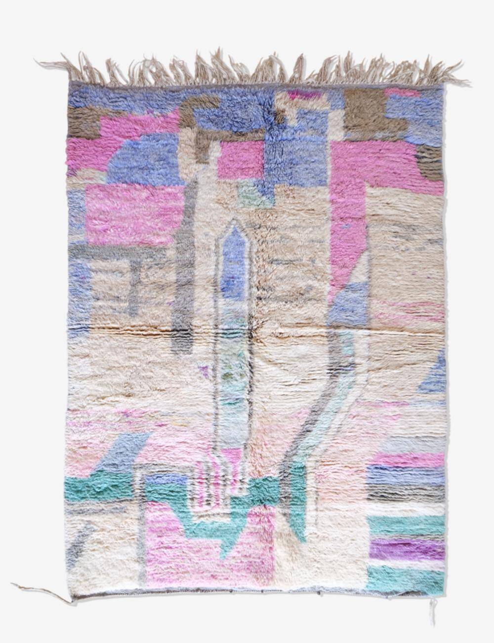 Tapis Berbère Pastel - 188 x 137 cm