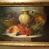 Oil on canvas, fruit jams