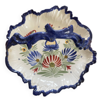 Henriot Handled Dish