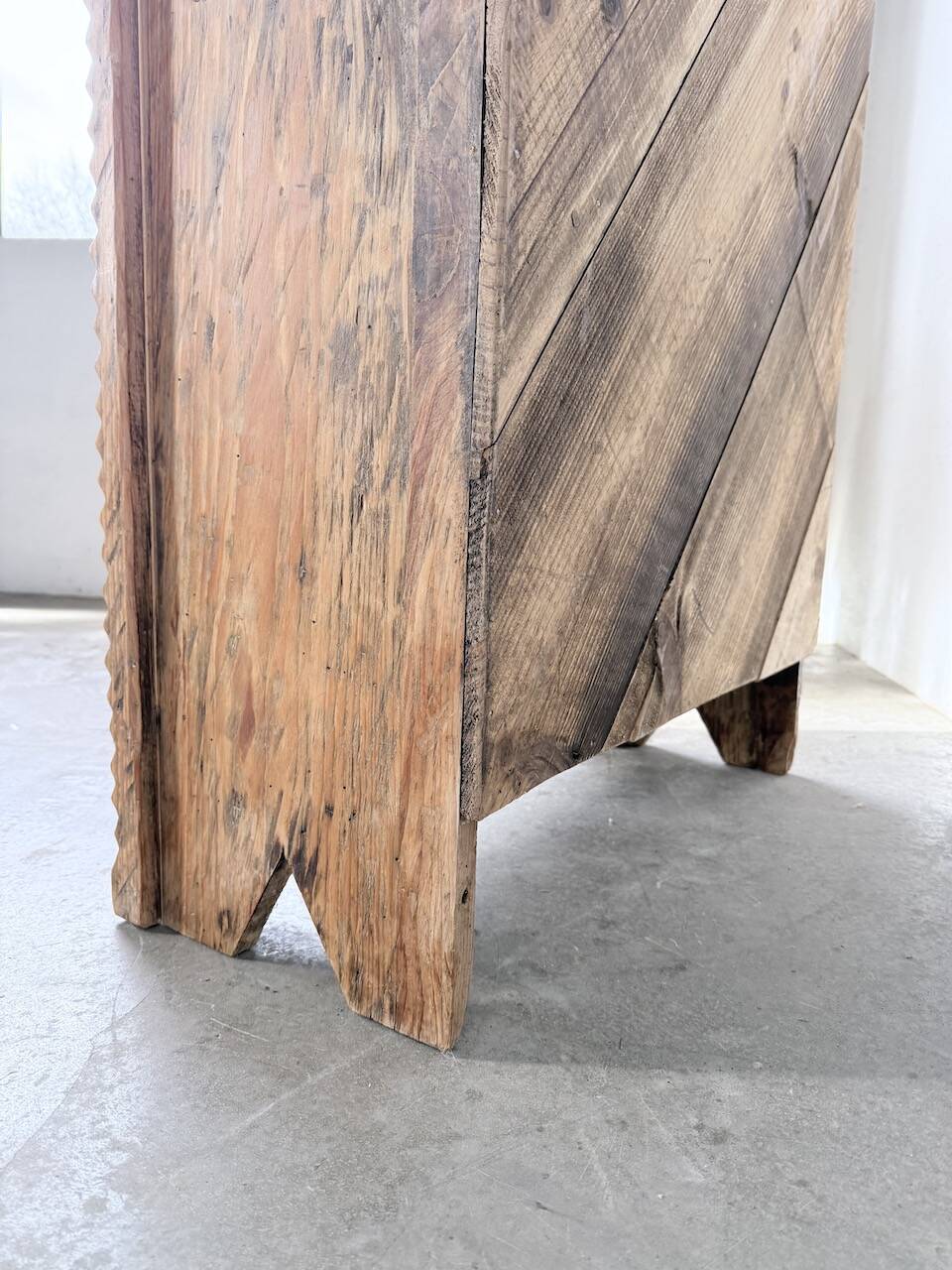 Small cabinet in folk art style