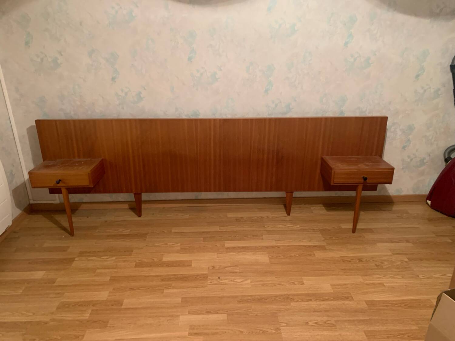 Wooden headboard