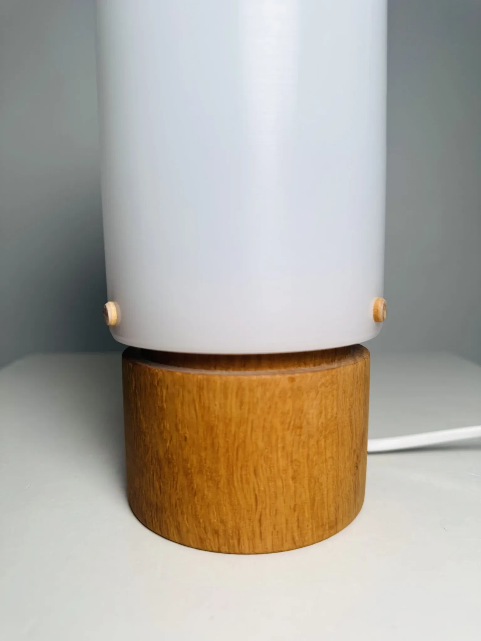 Model 115 Cylindrical Table Lamp By Uno & Östen Kristiansson For Luxus, Sweden, 1960S