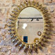 Decknudt oval sun mirror from the 50s/60s