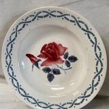 Set of 2 plates Digoin Janine pattern