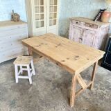 Ancien table pliante