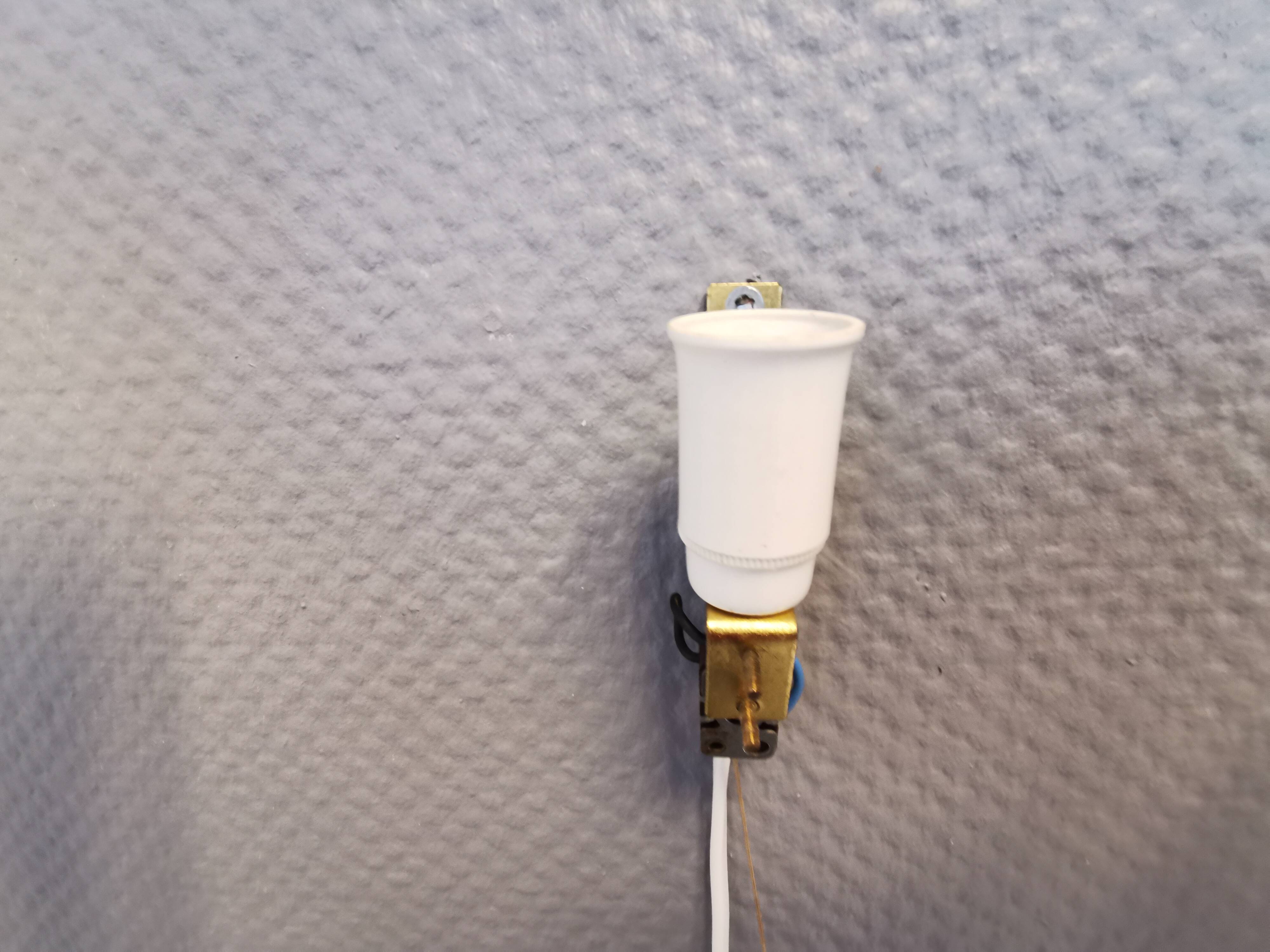 Two small Art Deco wall lights.