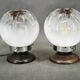Pair of Murano Glass Table Lamps, Italy, 1950s