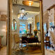 19th century gilded wooden mirror