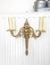 Bronze wall sconce in Empire style