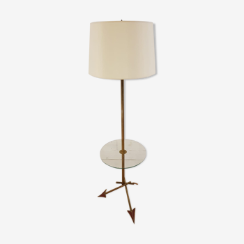 Tripod floor lamp vintage to arrows, 1950