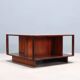Square coffee table Arflex, vintage design by Marco Zanuso, 1960s.