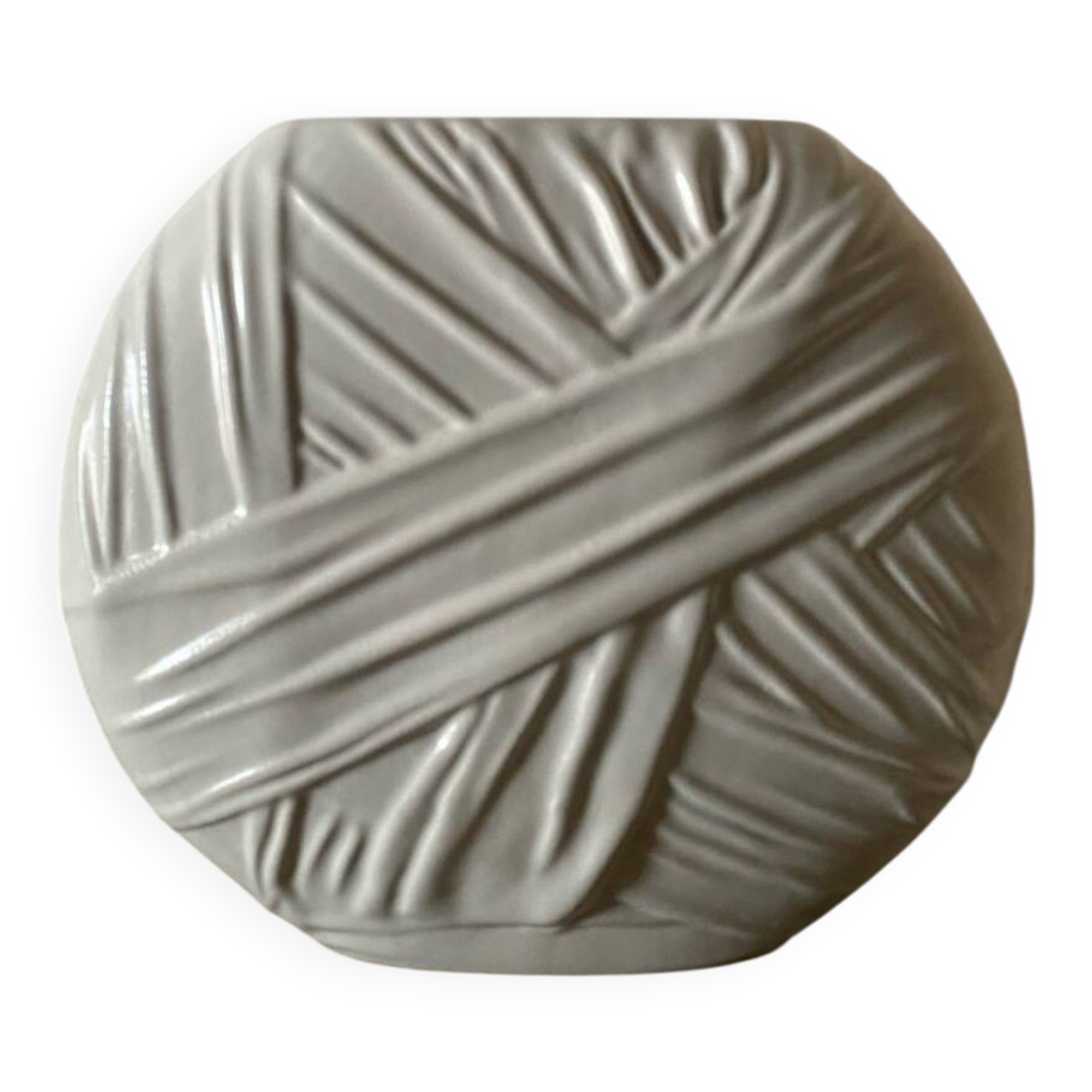 Vase rond drapé Vincent Cadeaux