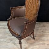 Louis XVI cane office chair
