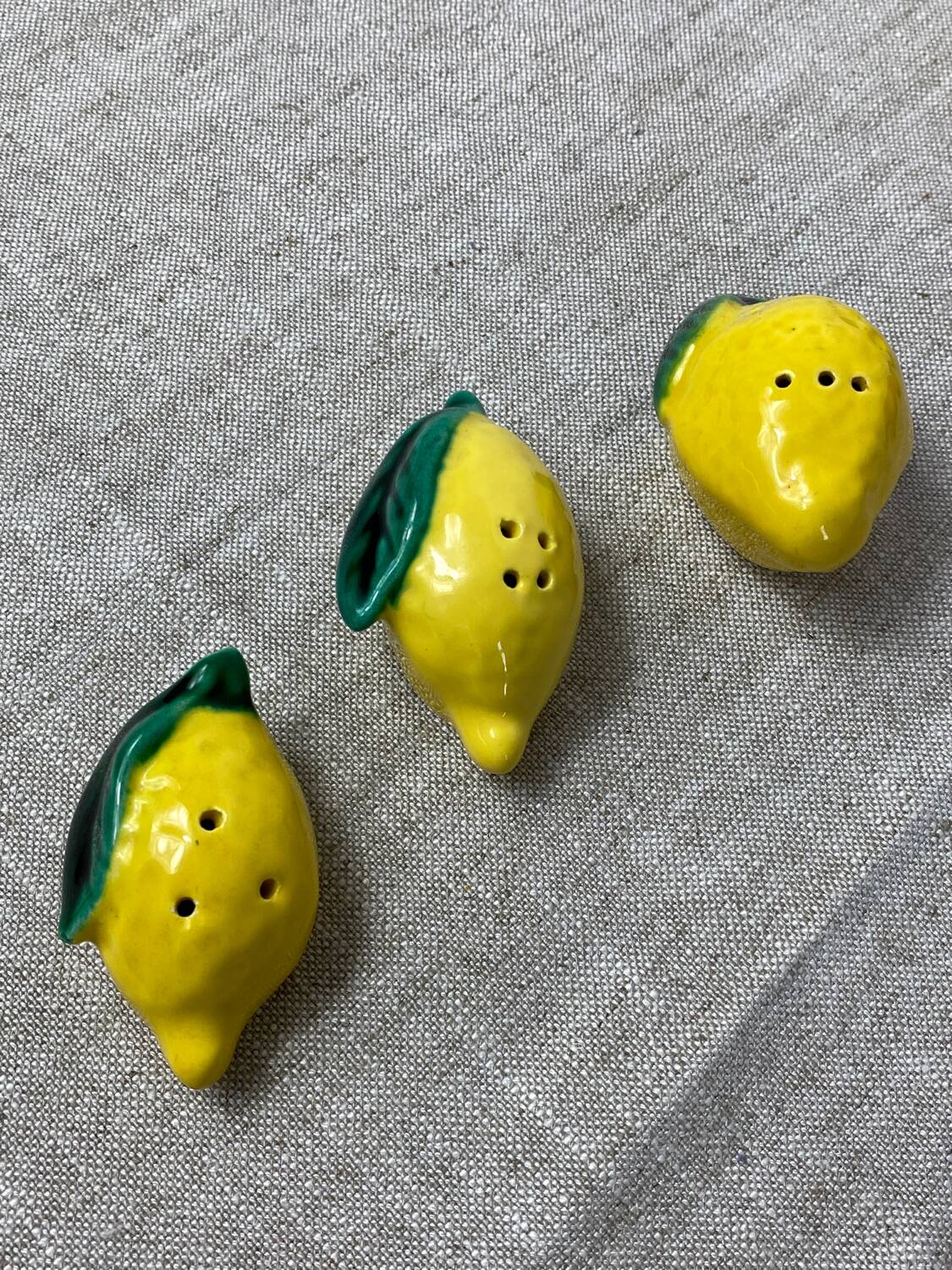 Ceramic salt and pepper shakers