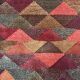Tapis en laine géométrique italien "Luxor" des années 1980 par Missoni pour T&J Vest