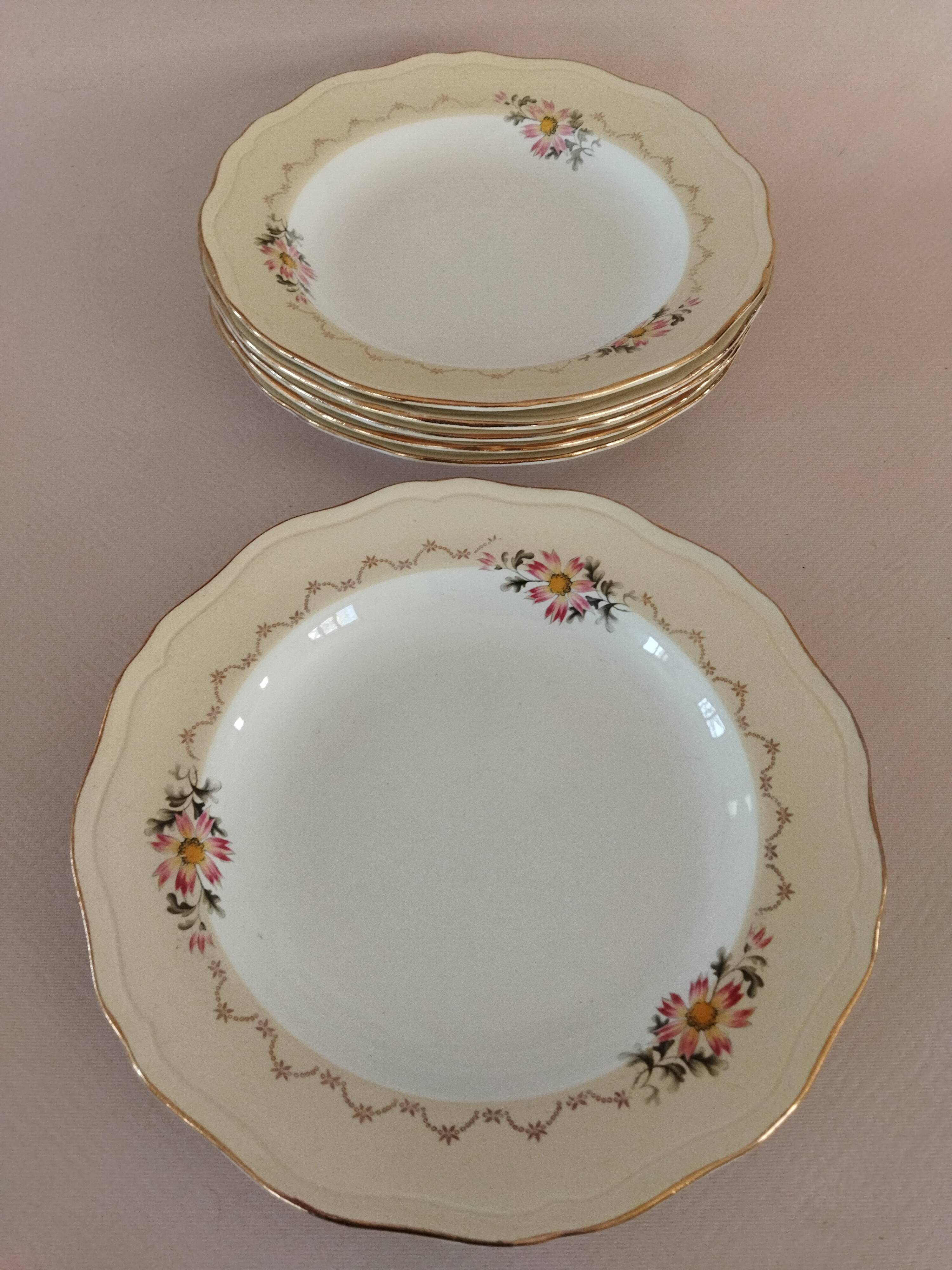 6 L’Amandinoise soup plates
