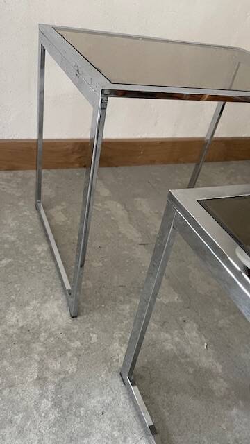Paire de table gigogne