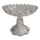 Standing crystal dish