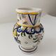 Vintage pitcher Desvres décor Rouen handmade signed