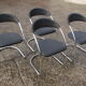 Ensemble de 4 chaises, Italie années 1970