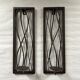 Pair of brutalist candlesticks