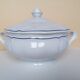 Soup limoges porcelain old great fire