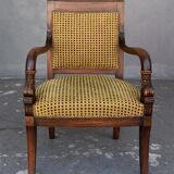 Pair of chairs in Walnut style catering