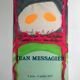 Original lithograph poster by Jean MESSAGIER, Fondation Maeght, 1977