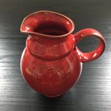 Dark red pitcher