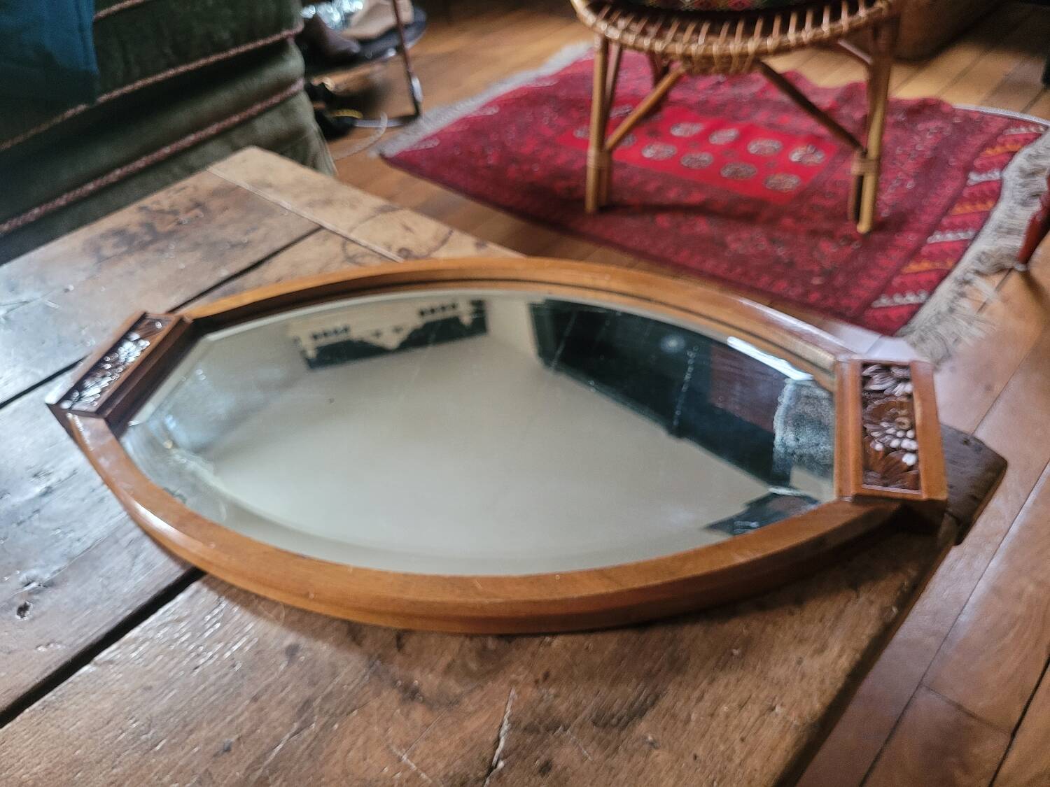 Plateau miroir 30's