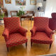 Pair armchairs